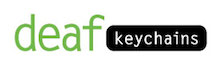 Deaf Keychains! Logo
